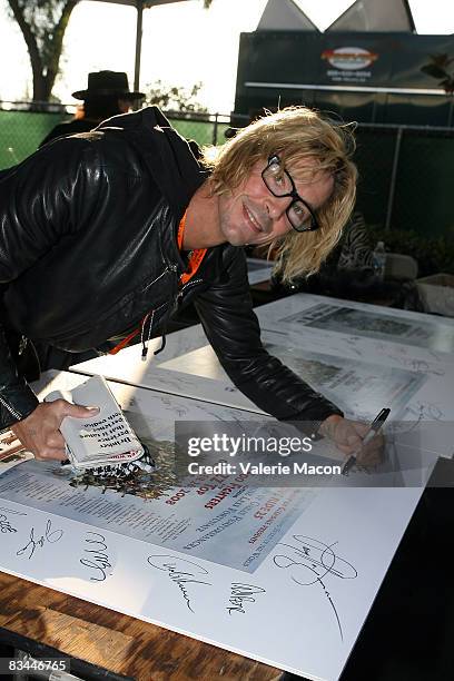 Musician Duff McKagan attends the 25th Annual Love Ride on October 26, 2008 in Los Angeles, California.