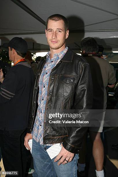 Actor Brendan Fehr attends the 25th Annual Love Ride on October 26, 2008 in Los Angeles, California.