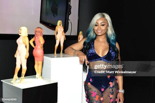 Blac Chyna attends her figurine dolls launch on August 17, 2017 in Los Angeles, California.