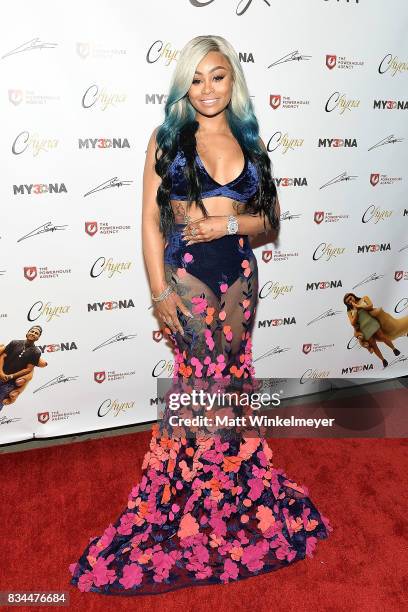 Blac Chyna attends her figurine dolls launch on August 17, 2017 in Los Angeles, California.