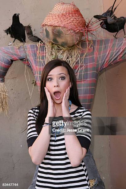 Actress Malese Jow attends Camp Ronald McDonald's 16th Annual Family Halloween Carnival held at Universal Studios on October 26, 2008 in Universal...
