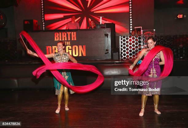 General view of the atmosphere during the special screening WWE Studios' "Birth Of The Dragon" After Party on August 17, 2017 in Hollywood,...