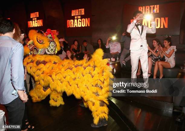 Phillip Ng attends the special screening WWE Studios' "Birth Of The Dragon" After Party on August 17, 2017 in Hollywood, California.