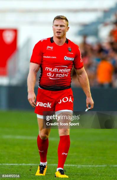 Chris Ashton of Toulon during the pre-season match between Rc Toulon and Lyon OU at Felix Mayol Stadium on August 17, 2017 in Toulon, France.