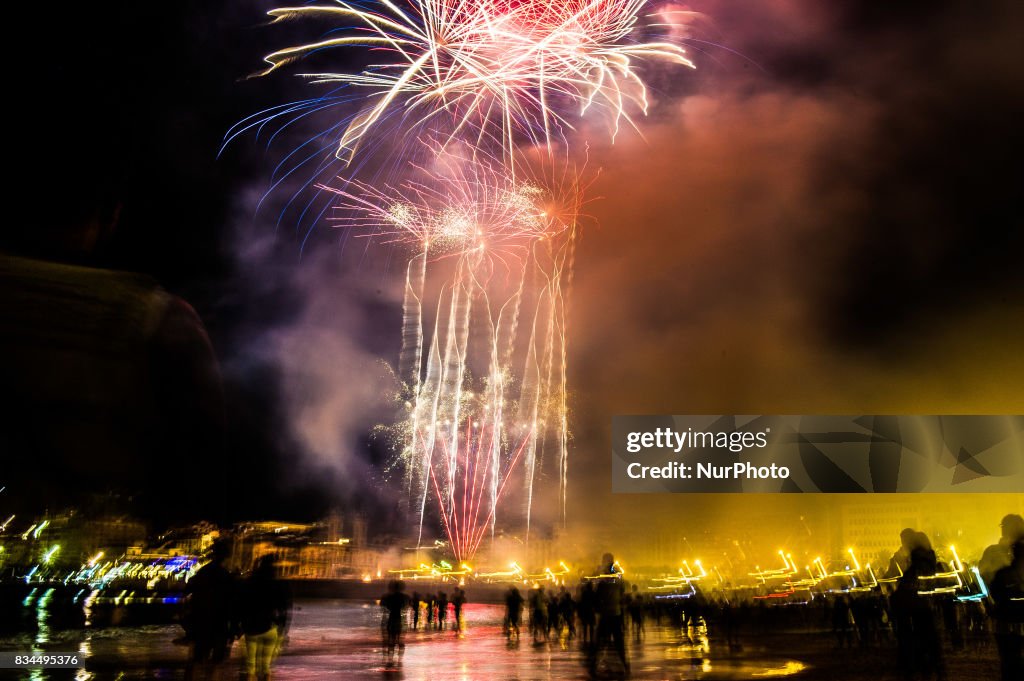 Semana Grande Donosti - The pyrotechnics Liuyang