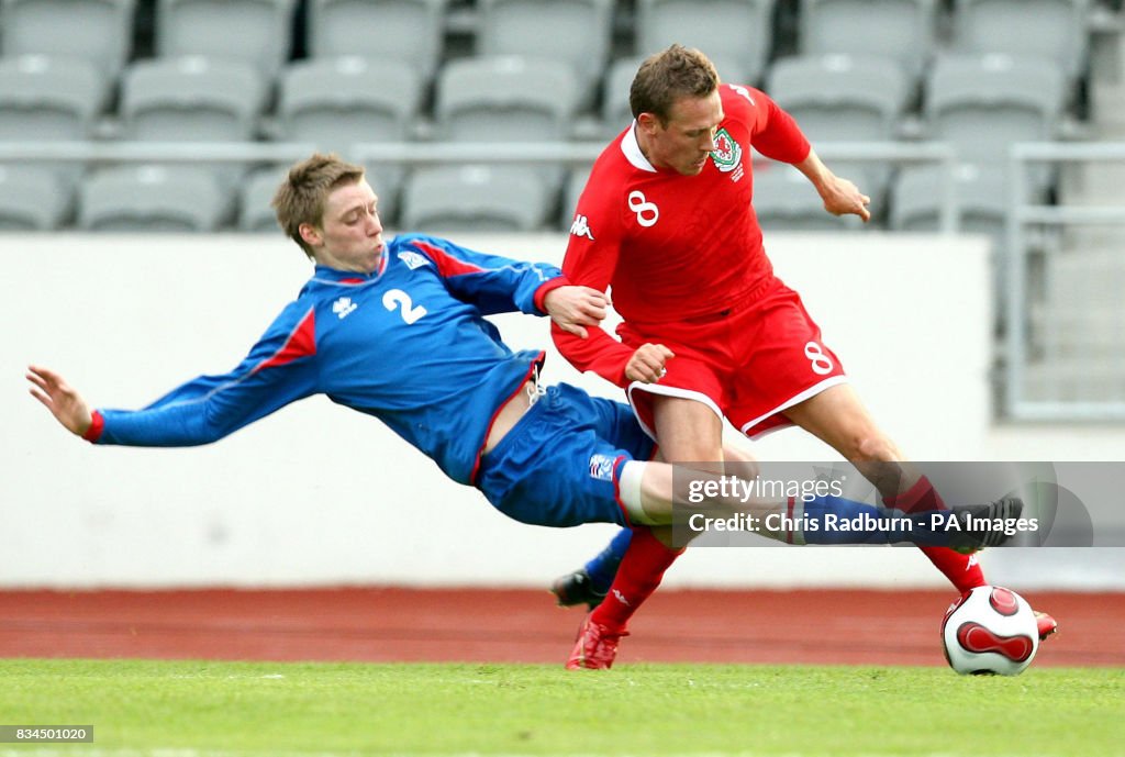 Soccer - Friendly - Iceland v Wales - Laugardal Stadium
