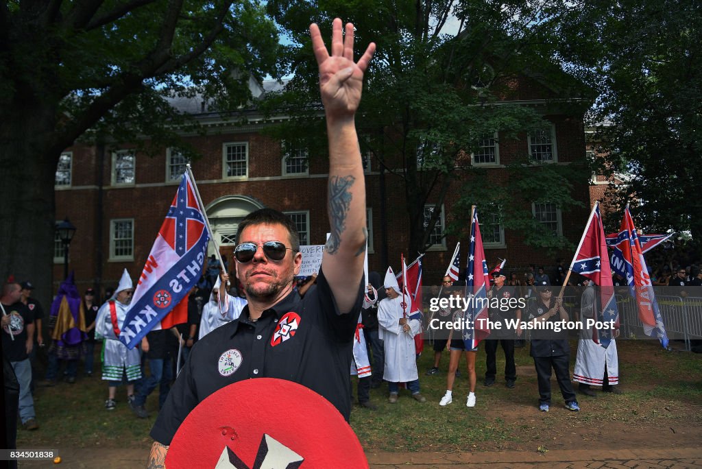 North Carolina Klan Group Protests Civil War Memorial Changes