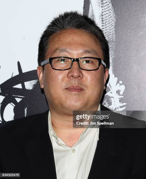 Producer Roy Lee attends the "Death Note" New York premiere at AMC Loews Lincoln Square 13 theater on August 17, 2017 in New York City.
