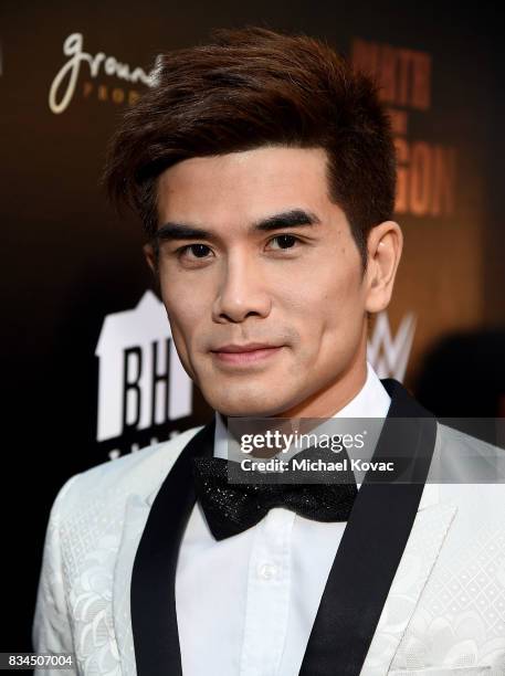 Actor Philip Ng attend the Los Angeles special screening of Birth of the Dragon at ArcLight Cinemas on August 17, 2017 in Hollywood, California.