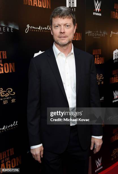 Director George Nolfi attends the Los Angeles special screening of Birth of the Dragon at ArcLight Cinemas on August 17, 2017 in Hollywood,...
