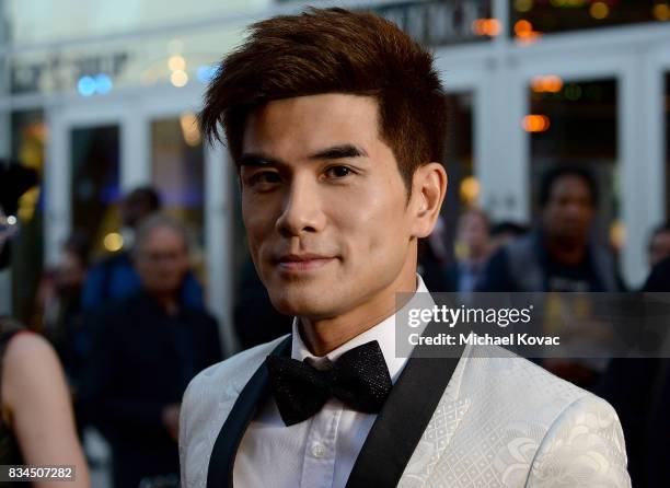 Actor Philip Ng attend the Los Angeles special screening of Birth of the Dragon at ArcLight Cinemas on August 17, 2017 in Hollywood, California.
