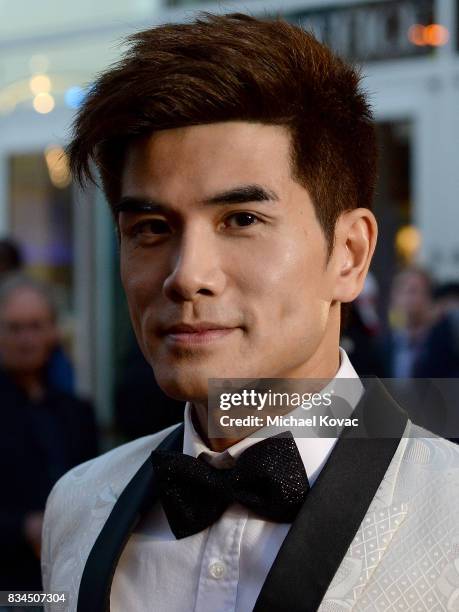 Actor Philip Ng attend the Los Angeles special screening of Birth of the Dragon at ArcLight Cinemas on August 17, 2017 in Hollywood, California.