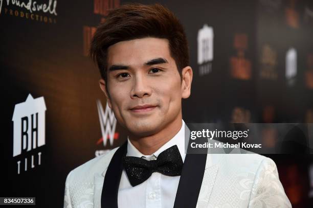 Actor Philip Ng attend the Los Angeles special screening of Birth of the Dragon at ArcLight Cinemas on August 17, 2017 in Hollywood, California.