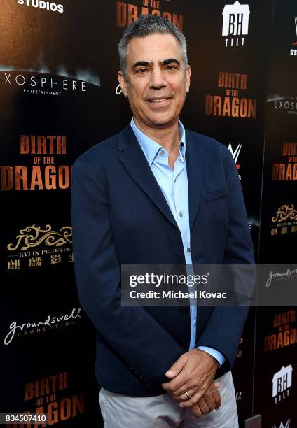 Producer Michael London attends the Los Angeles special screening of Birth of the Dragon at ArcLight Cinemas on August 17, 2017 in Hollywood,...