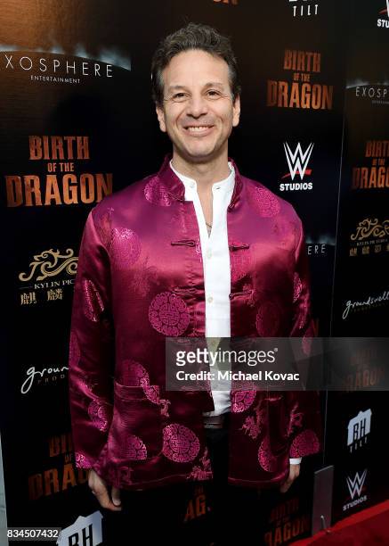 Kung Fu Master Sifu Matthew attends the Los Angeles special screening of Birth of the Dragon at ArcLight Cinemas on August 17, 2017 in Hollywood,...