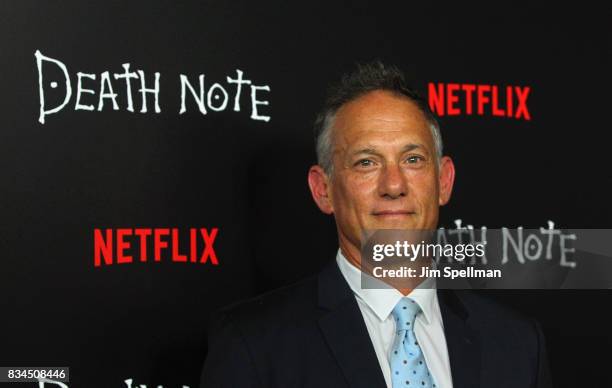 Producer Jason Hoffs attends the "Death Note" New York premiere at AMC Loews Lincoln Square 13 theater on August 17, 2017 in New York City.