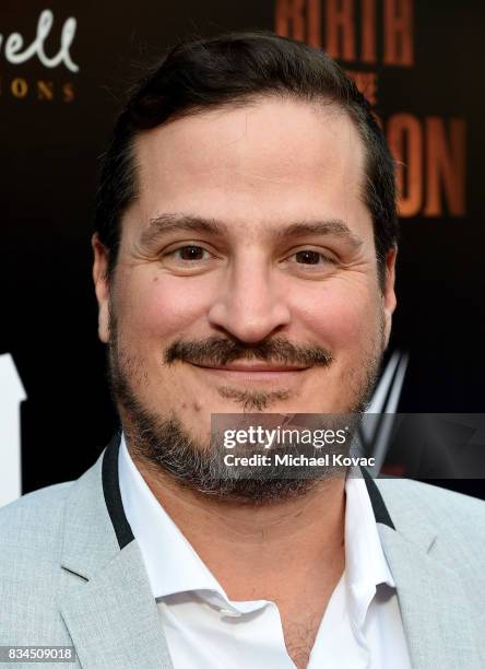 Composer H. Scott Salinas attends the Los Angeles special screening of Birth of the Dragon at ArcLight Cinemas on August 17, 2017 in Hollywood,...