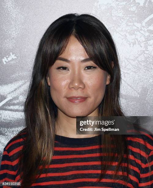 Producer Miri Yoon attends the "Death Note" New York premiere at AMC Loews Lincoln Square 13 theater on August 17, 2017 in New York City.