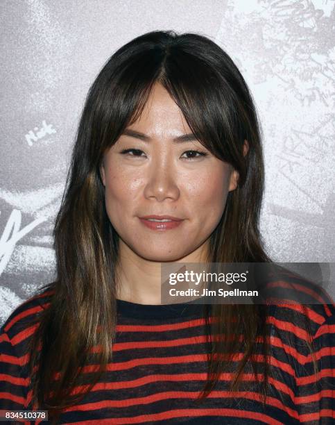 Producer Miri Yoon attends the "Death Note" New York premiere at AMC Loews Lincoln Square 13 theater on August 17, 2017 in New York City.