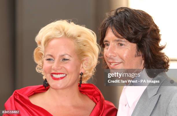 Lawrence Llewelyn-Bowen and Jackie Llewelyn-Bowe arriving for the Royal Academy of Arts Summer Exhibition Preview Party 2008 at Burlington House in...