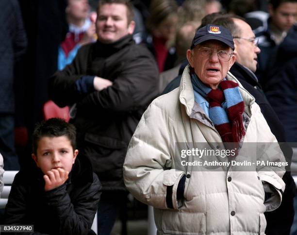 Fans in the stands