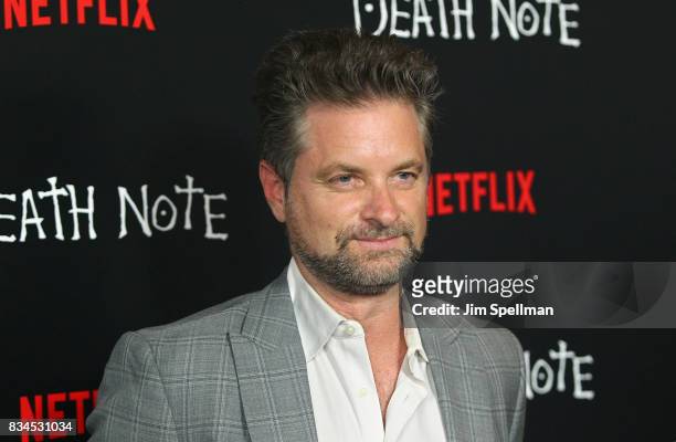 Actor Shea Whigham attends the "Death Note" New York premiere at AMC Loews Lincoln Square 13 theater on August 17, 2017 in New York City.