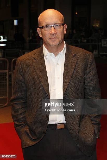 Director Alex Gibney attends the gala screening of "Gonzo: The Life And Work Of Hunter S Thompson" at Odeon West End on October 27, 2008 in London,...