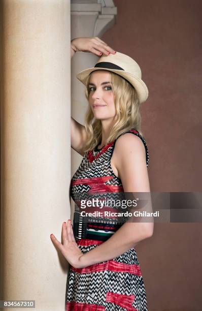 Actress Nina Hoss is photographed for Self Assignment on September 6, 2016 in Venice, Italy.