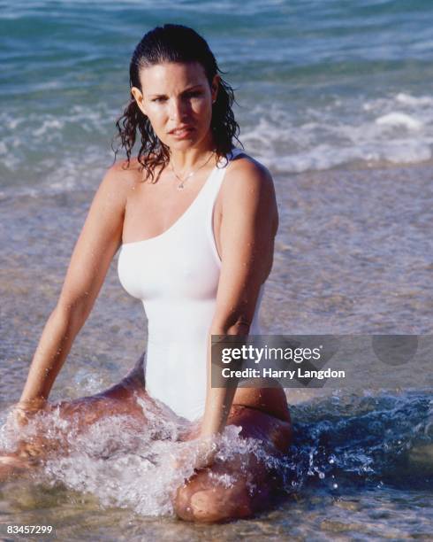 Actress Raquel Welch poses for a portrait session on June 1, 1980 in Cabo San Lucas. Mexico