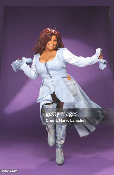 Chakacon RnB singer Chaka Khan poses for a portrait Session on September 14 ...