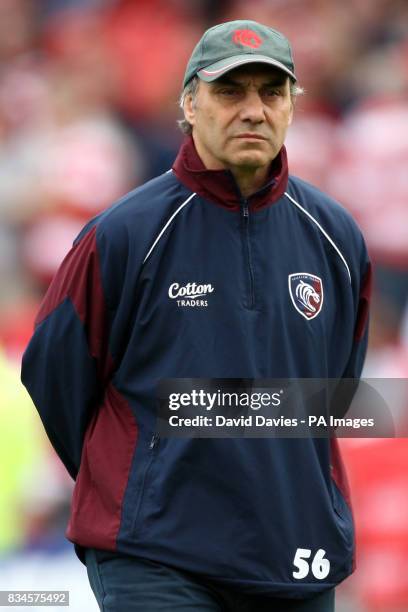 Leicester Tigers' coach Marcelo Loffreda