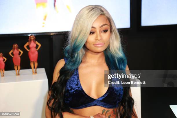 Blac Chyna attends Blac Chyna Figurine Doll Launch on August 17, 2017 in Los Angeles, California.