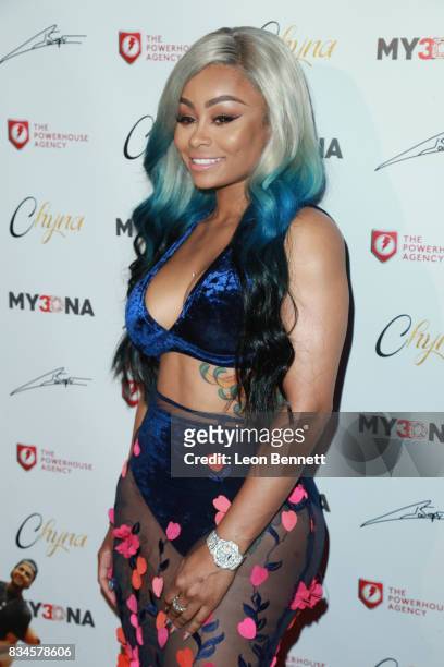 Blac Chyna attends Blac Chyna Figurine Doll Launch on August 17, 2017 in Los Angeles, California.