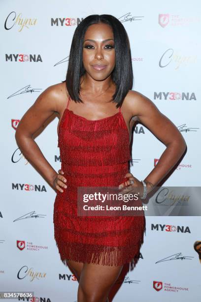 Actress Dominique Perry attends Blac Chyna Figurine Doll Launch on August 17, 2017 in Los Angeles, California.