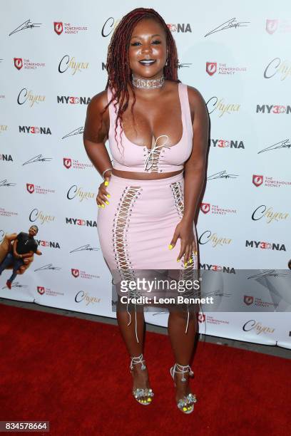 Actress Torrei Hart attends Blac Chyna Figurine Doll Launch on August 17, 2017 in Los Angeles, California.