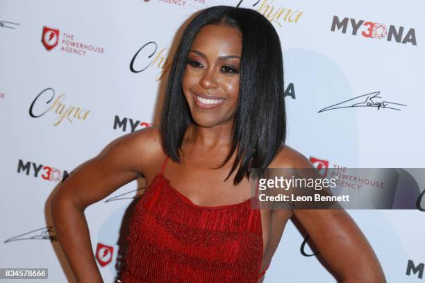 Actress Dominique Perry attends Blac Chyna Figurine Doll Launch on August 17, 2017 in Los Angeles, California.