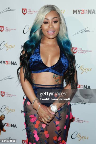 Blac Chyna attends Blac Chyna Figurine Doll Launch on August 17, 2017 in Los Angeles, California.