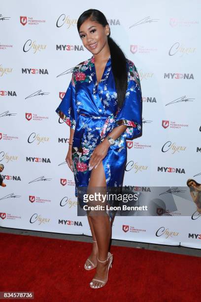 Music artist Saweetie attends Blac Chyna Figurine Doll Launch on August 17, 2017 in Los Angeles, California.