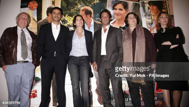 The cast of the film Richard Syms, Pascal Elbe, Virginie Ledoyen, Vincent Lindon, director Lorraine Levy and Mar Sodupe arrive for the gala premiere...