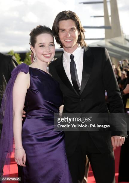 Ben Barnes and Anna Popplewell arrive for the screening of The Chronicles of Narnia: Prince Caspian at the O2 Arena in London.