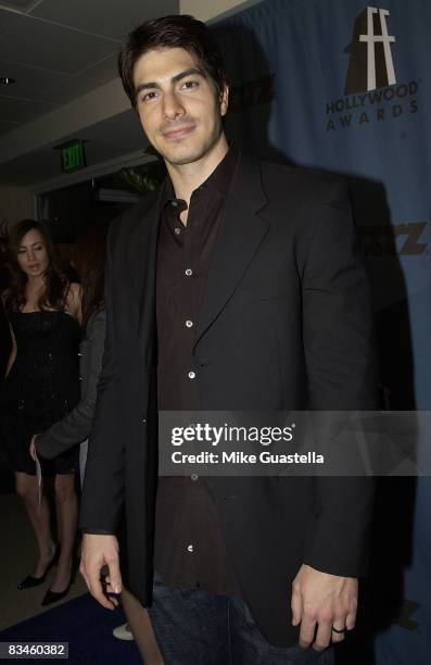 Actor Brandon Routh attends the 3rd Annual Starz Hollywood Awards after party on October 27, 2008 at The Beverly Hilton Hotel in Beverly Hills,...