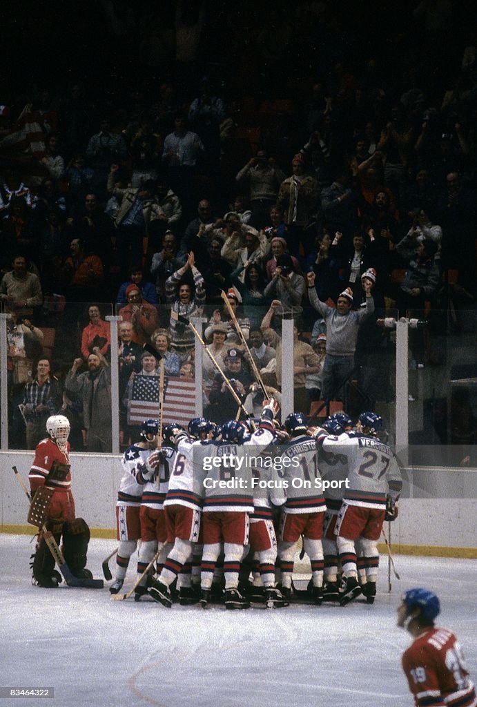 Olympics: USA Hockey v USSR, February 22, 1980