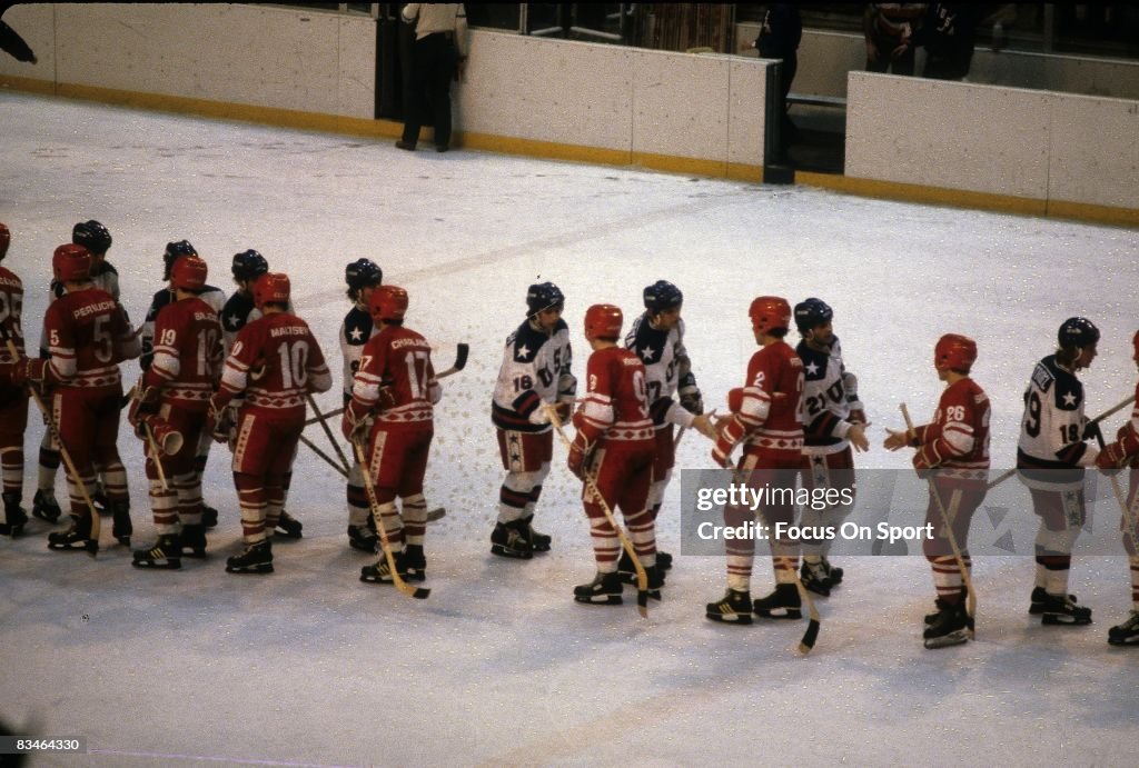 Olympics: USA Hockey v USSR, February 22, 1980