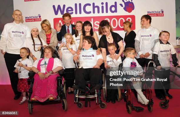 Prince Harry attends the annual WellChild Awards ceremony, honouring the bravery of children coping with serious illnesses and complex health...