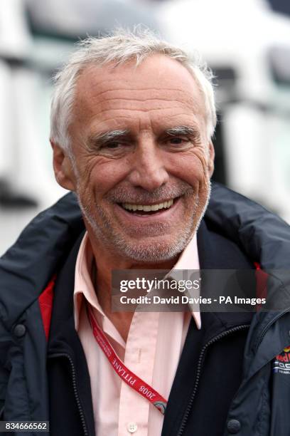 Red Bull Racing owner Dietrich Mateschitz during the French Grand Prix at Magny-Cours.