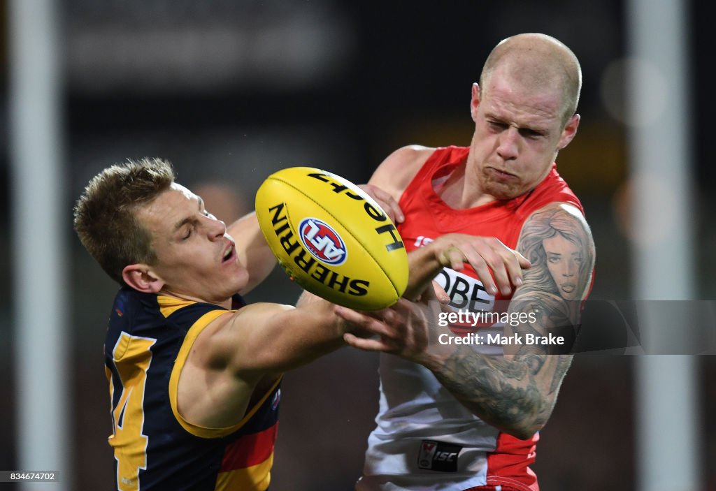 AFL Rd 22 - Adelaide v Sydney