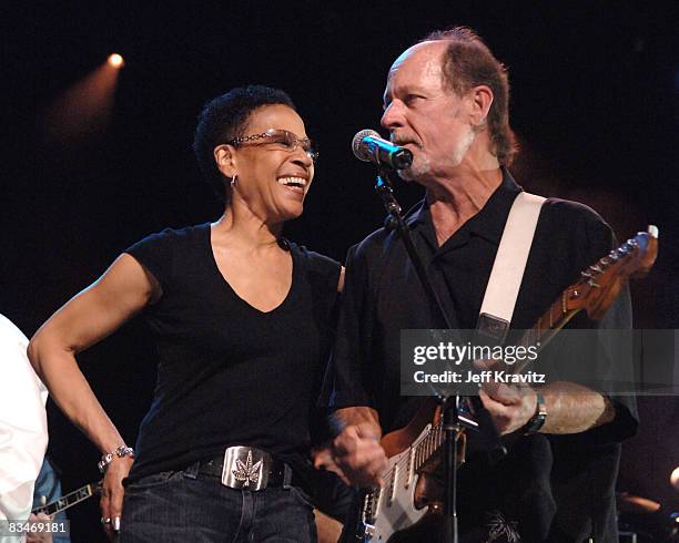 Bettye LaVette performs with Paul Barrere of Little Feat