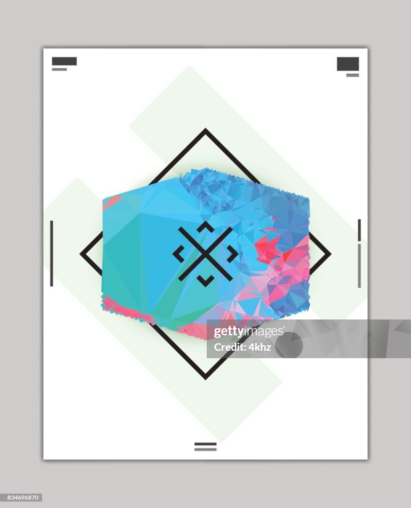 Graphic Design Poster Layout Examples Abstract Graphic Design Modern Poster Layout Template High-Res Vector ...
