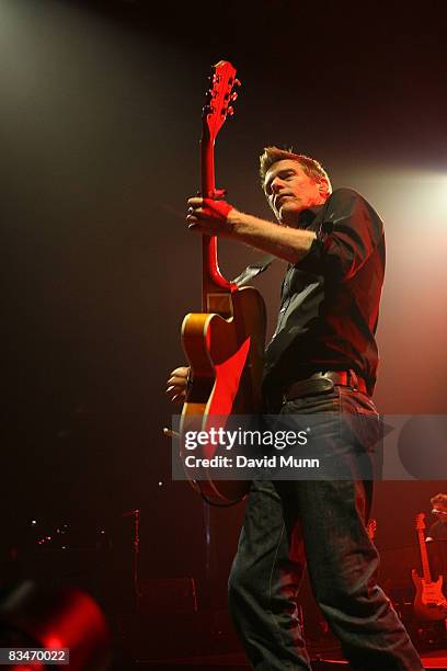 Bryan Adams performs at Liverpool Echo Arena on October 28, 2008 in Liverpool, England