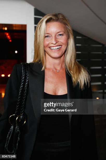 Actress Tammy Macintosh attends the announcement of the nominations for the L'Oreal Paris 2008 AFI Awards at the Sydney Theatre on October 29, 2008...